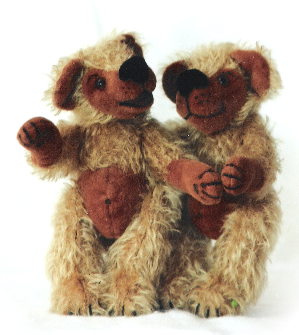 Die Teddys Shrubby und Shrunky